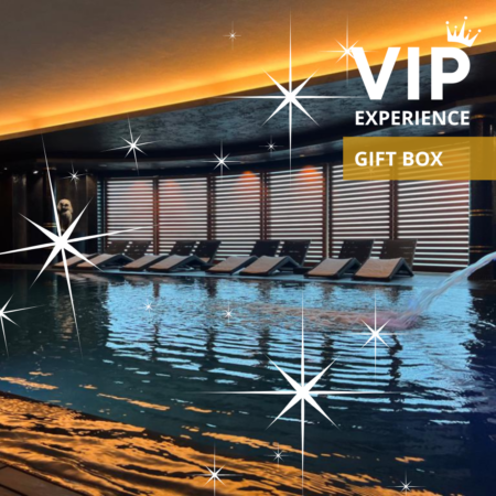Giftbox Vip Experience Aqua Aura Torino con foto piscina della spa